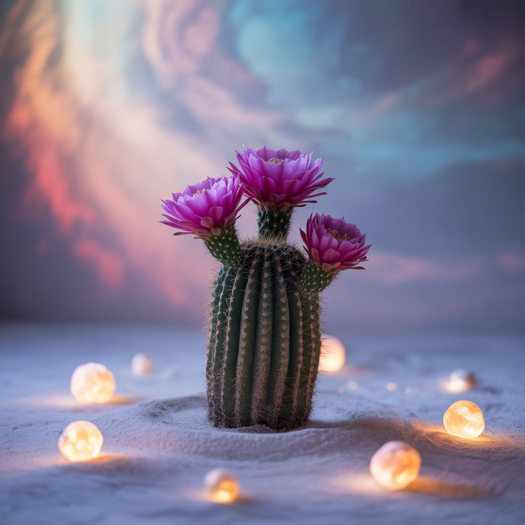 Blooming Cactus